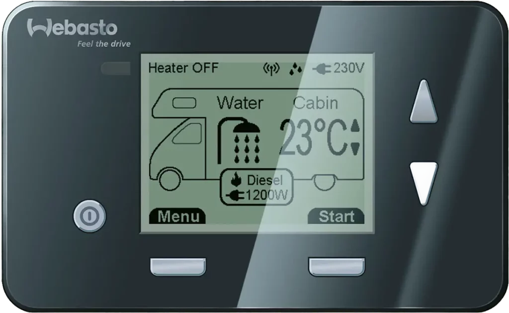 Serwis ogrzewania Webasto - kontroler